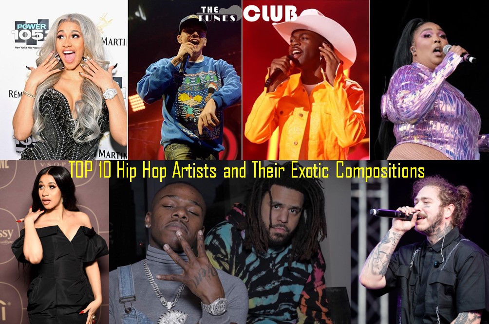 TOP 10 Hip Hop Artists and Their Exotic Compositions You Can’t miss on